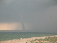 Перд бурей на Арабатской стреле...  Фото: Аня Андренко